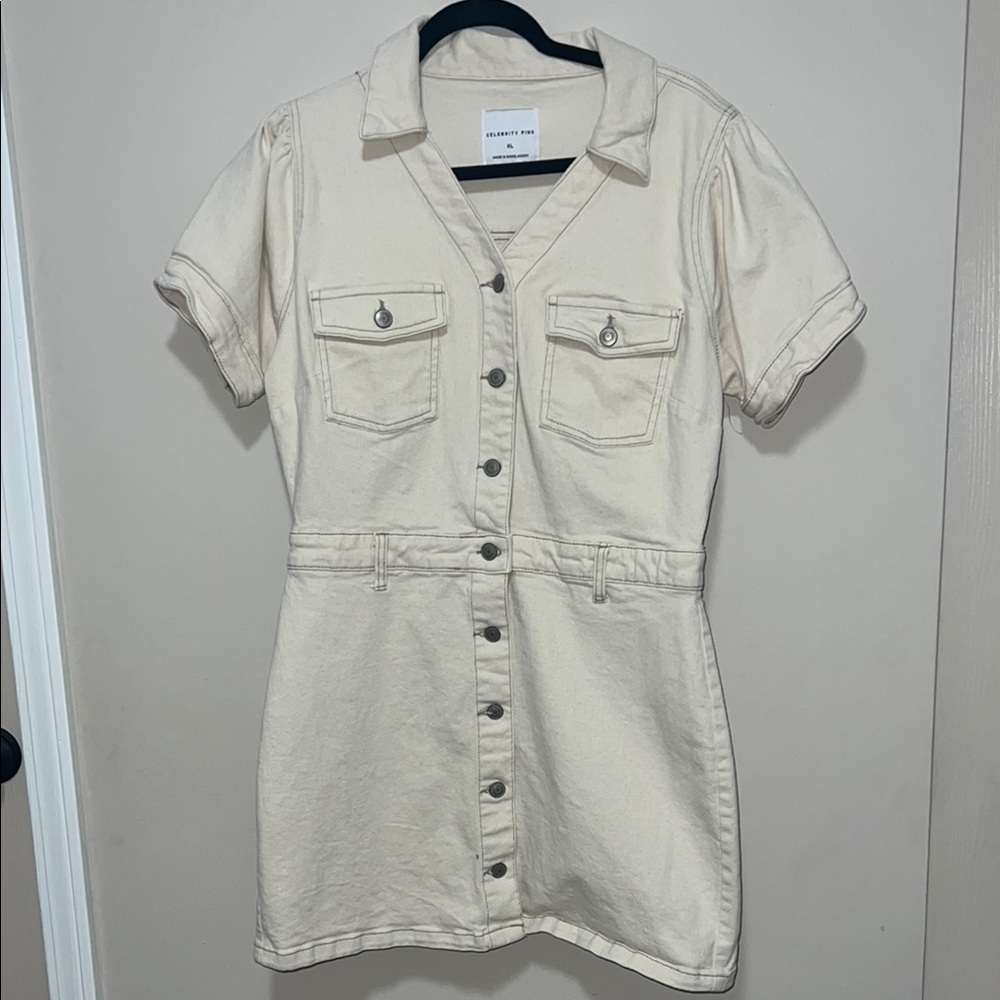 Celebrity Pink Juniors Button up Dress